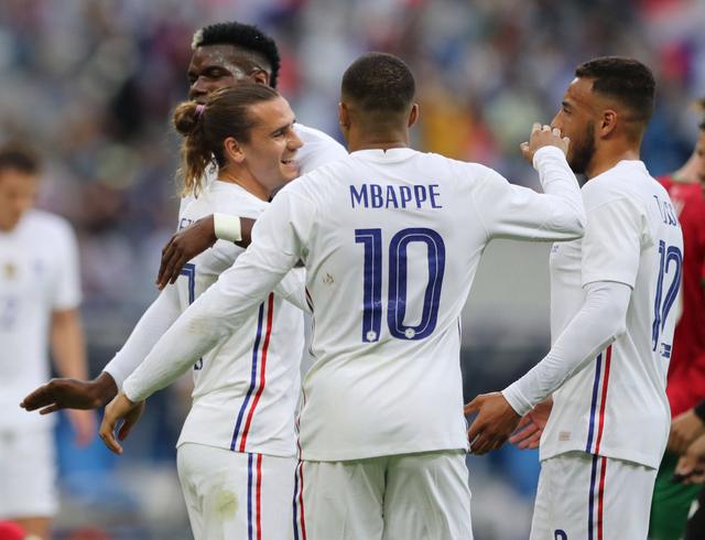 法国击败比利时，轻松取得晋级资格