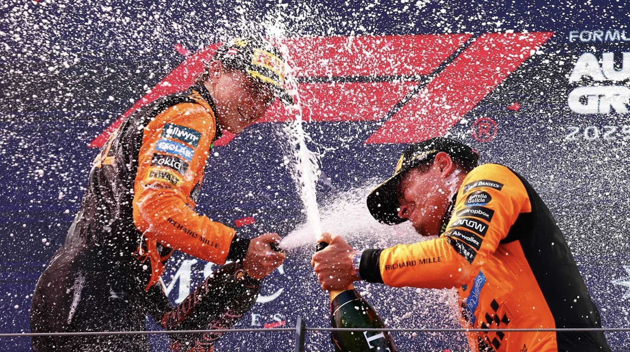 迈凯伦绝杀梅赛德斯，周冠宇扛起全队